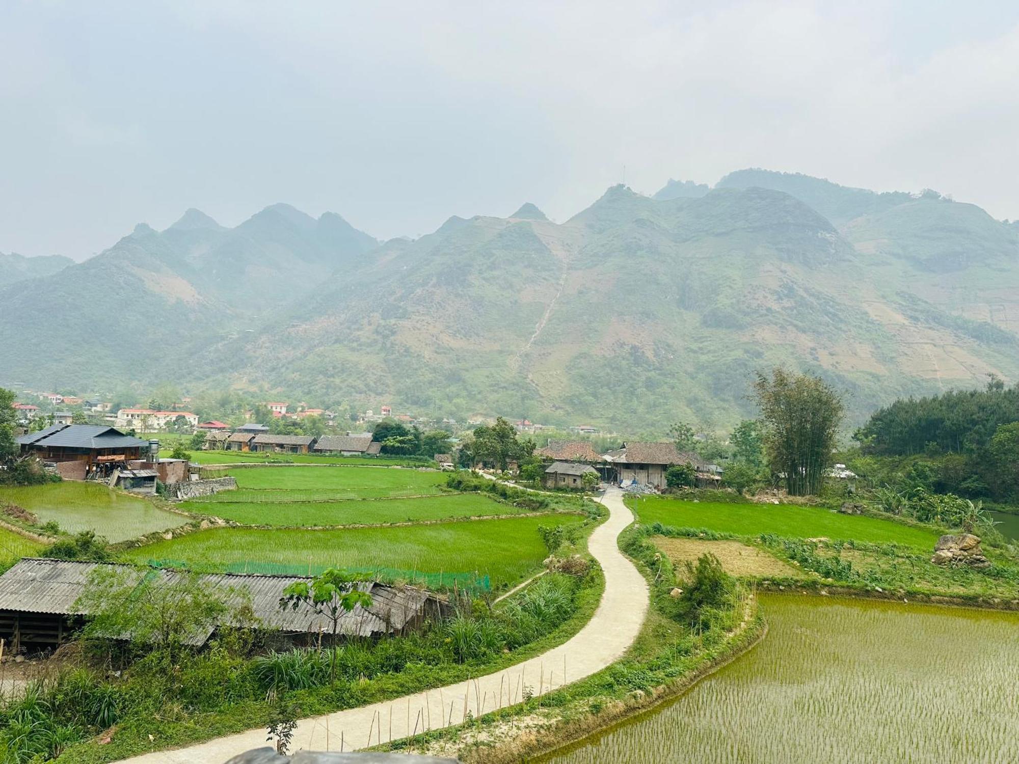 Du Gia Field View Homestay Làng Cac Extérieur photo