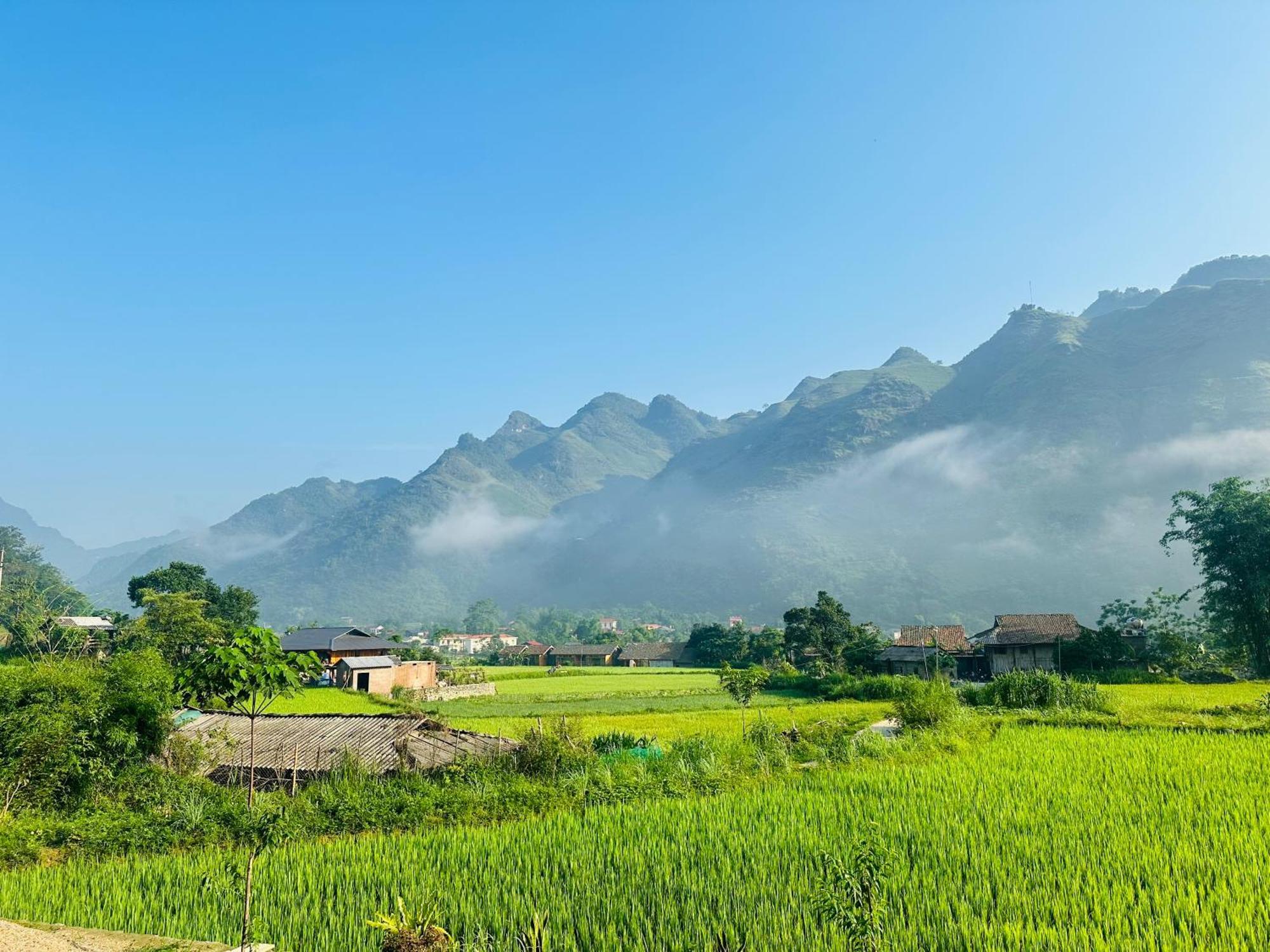 Du Gia Field View Homestay Làng Cac Extérieur photo